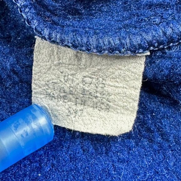 Vintage Patagonia Capilene Blue Fleece 1/4 Zip Pullover Men's Size Large 43482 - Picture 4 of 13